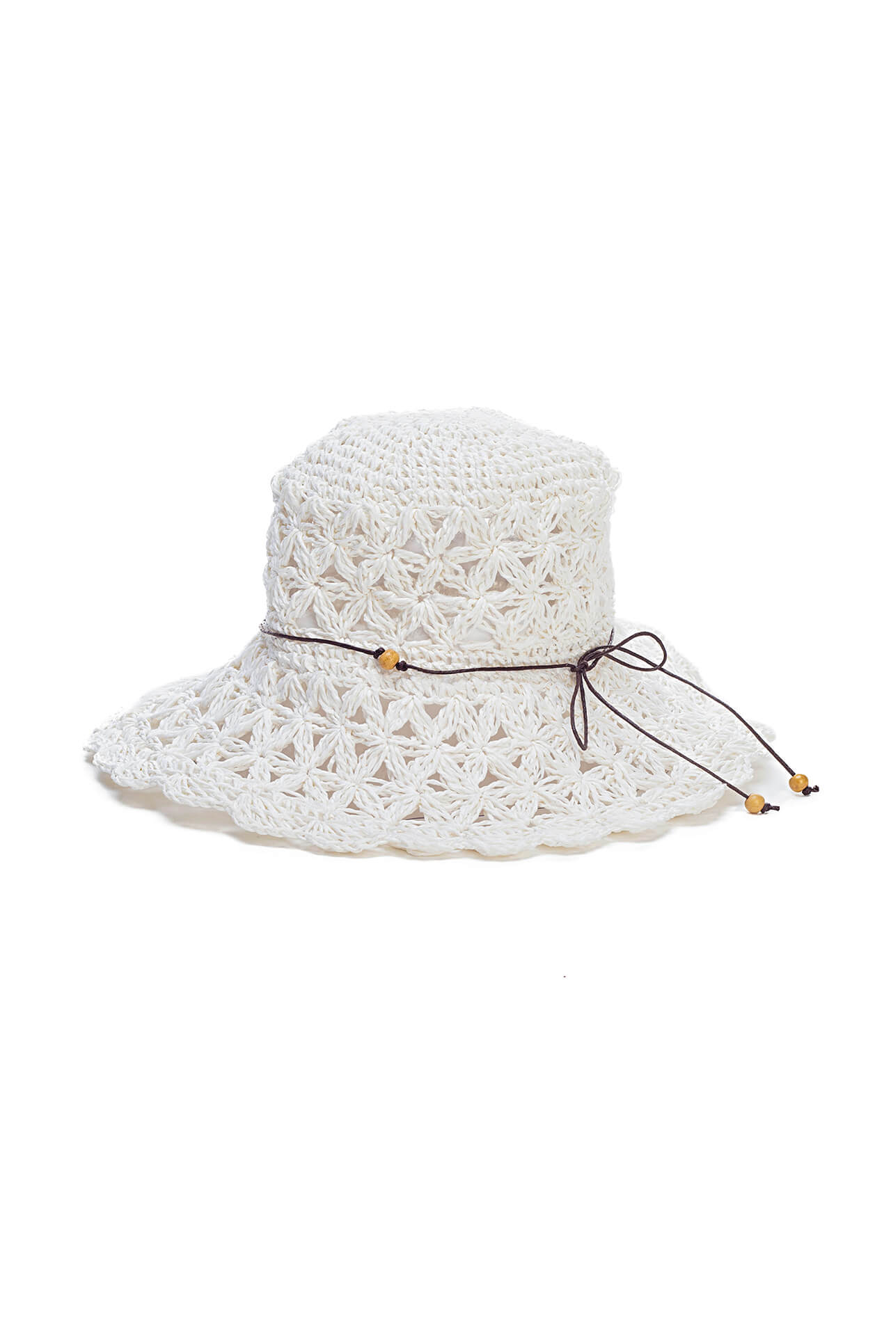 Chapéu de Crochet - Branco